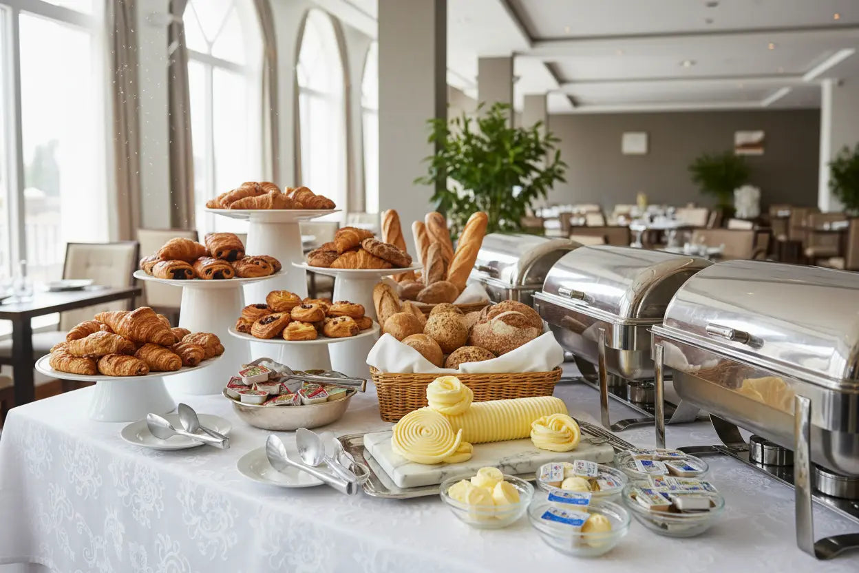 Best Bulk Bakery & Butter Solutions for UK Hotel Breakfast Buffets & High-Volume Catering in 2026