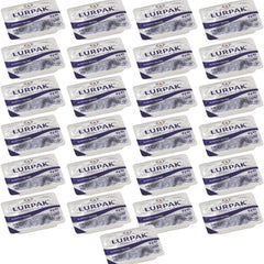 Lurpak slightly salted butter portions box containing 100 individual 8g mini butter packs for breakfast and hospitality use