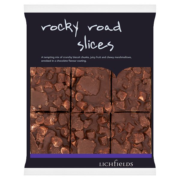 Lichfields Rocky Road Slices 585g - 9 Slices