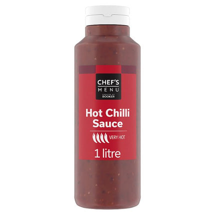 Hot Chilli Sauce | Chef's Menu  1 Litre