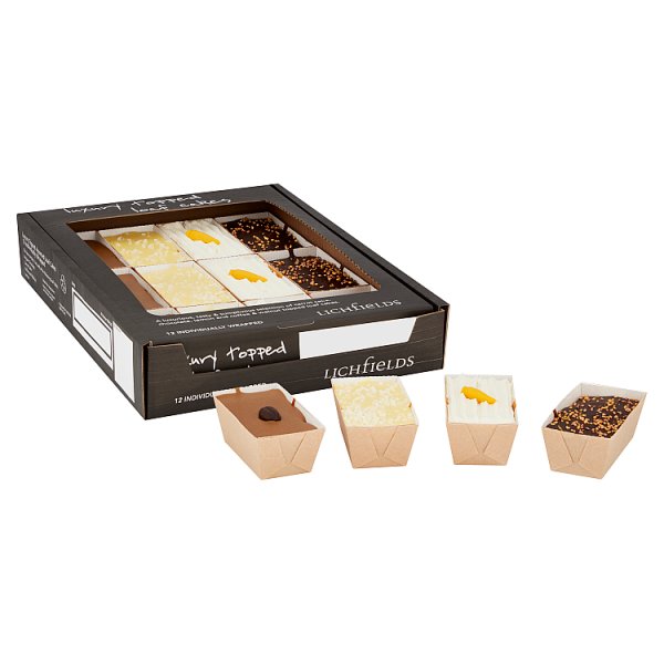 Lichfields 12 Luxury Topped Loaf Cakes