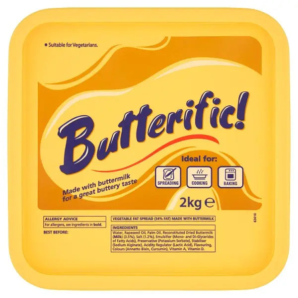Butterific 2kg The Catering Mart