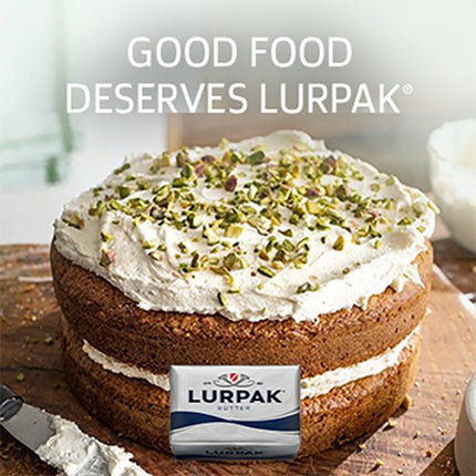 Lurpak Slightly Salted Butter 200g Case of 10 | Premium Butter Blocks for Catering & Hospitality
