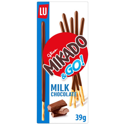 Mikado Milk Chocolate Biscuits 24 x 39g | Bulk Chocolate Biscuit Snack Packs