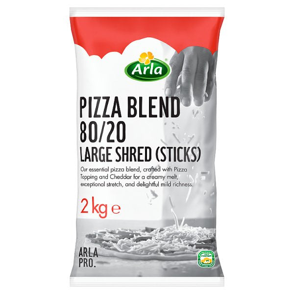 Arla Pizza Blend 80/20 Large Shred Sticks 2kg