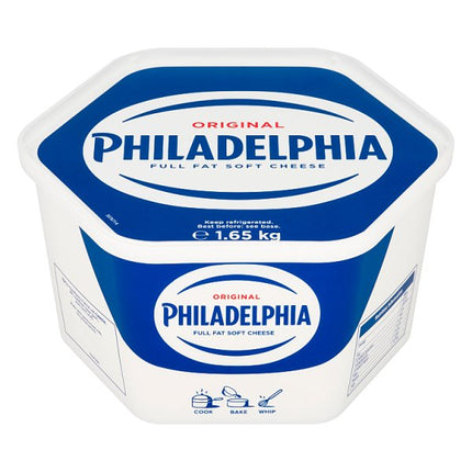 Philadelphia Original Soft Cheese Tub [CASE OF 4x1.65kg]