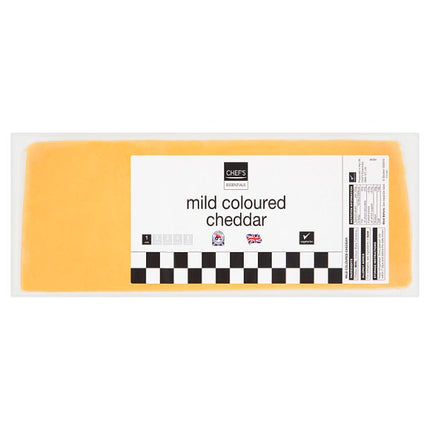 Chef's Essentials Mild Coloured Cheddar 5KG