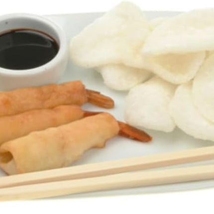 Uncooked Prawn Crackers 3 x 227g | Asian Shrimp Chips for Frying, Snacks & Restaurant Catering