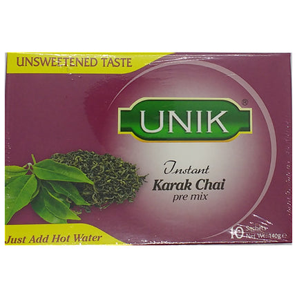 Unik Karak Tea Unsweetened 5 x 140g | Wholesale Instant Karak Tea Mix
