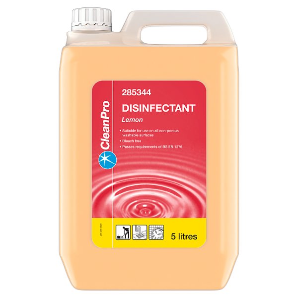 CleanPro Lemon Disinfectant 5 Litre | Wholesale Multi-Purpose Disinfectant Cleaner