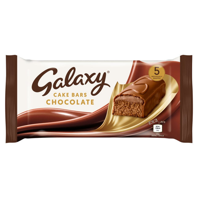 Galaxy Cake Bar Multipack 5 x 28.8g, 144g