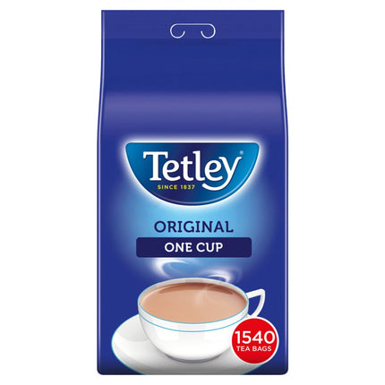 Tetley Original One Cup Tea Bags 1540 Pack 3.08kg | Bulk Catering Tea Bags