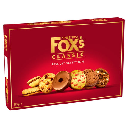 Fox's Biscuits Classic Biscuit Selection 275g | Assorted Biscuit Selection Box