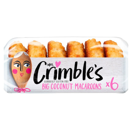 Mrs Crimble's 6 Gluten Free Coconut Macaroons The Catering Mart