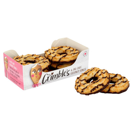 Mrs Crimble's 6 Gluten Free Choc Coconut Rings The Catering Mart