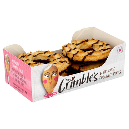 Mrs Crimble's 6 Gluten Free Choc Coconut Rings The Catering Mart