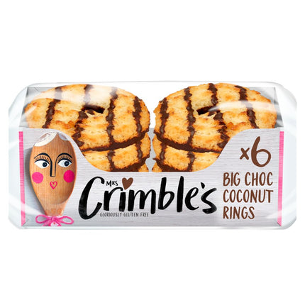 Mrs Crimble's 6 Gluten Free Choc Coconut Rings The Catering Mart