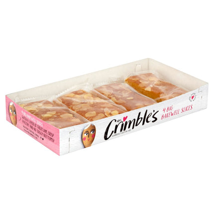 Mrs Crimble's 4 Gluten Free Bakewell Slices 200g The Catering Mart