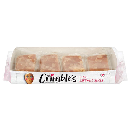 Mrs Crimble's 4 Gluten Free Bakewell Slices 200g The Catering Mart