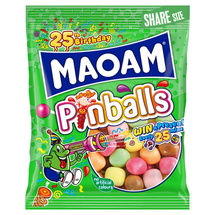 MAOAM Pinballs Fruit & Cola Chewy Sweets 14 x 140g | Wholesale Chewy Sweets