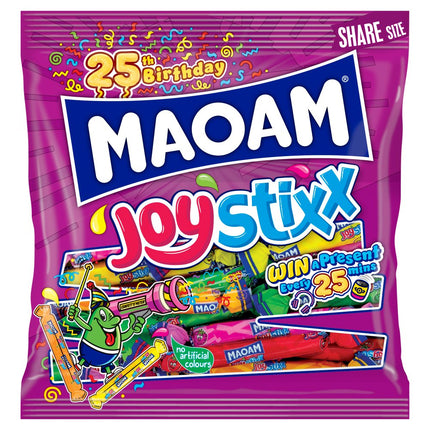 MAOAM Joystixx Fruit & Cola Chewy Sweets 14 x 140g | Wholesale Chewy Sweets