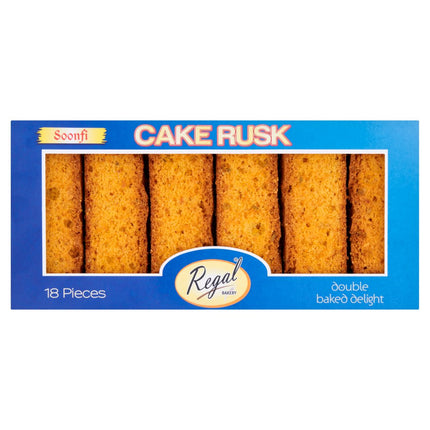 Regal Bakery 18 Soonfi Cake Rusk 370g The Catering Mart