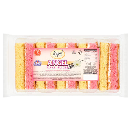 Regal Bakery 5 Angel Cake Slices The Catering Mart