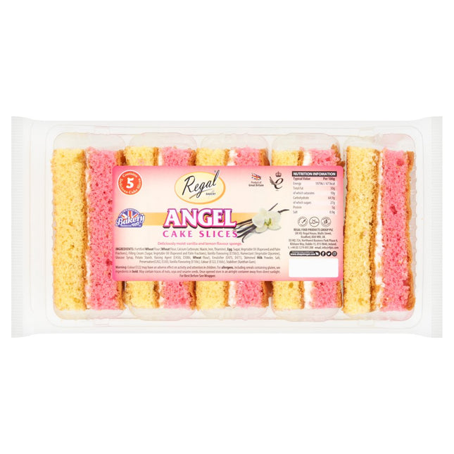 Regal Bakery 5 Angel Cake Slices