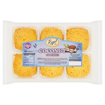 Regal Bakery Coconut Cookies 200g The Catering Mart