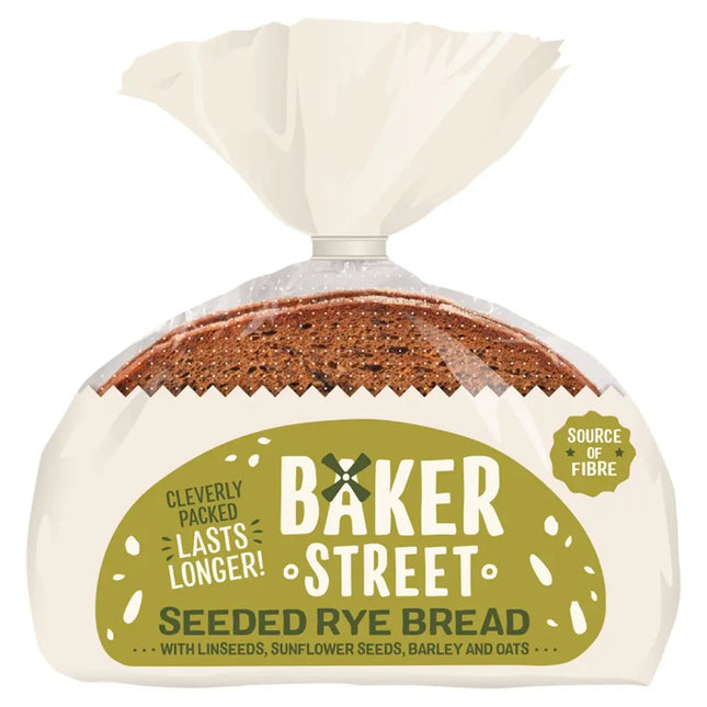 Baker Street Seeded Rye Bread 500g The Catering Mart