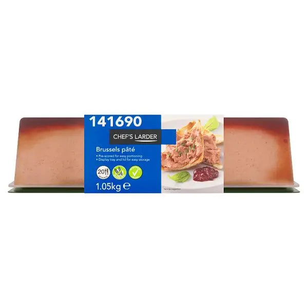 Chef's Larder Brussels Pâté 1.05kg The Catering Mart