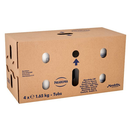 Philadelphia Original Soft Cheese Tub [CASE OF 4x1.65kg]