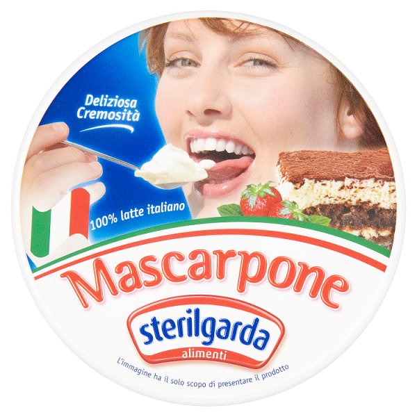 Sterilgarda mascarpone 500g creamy Italian mascarpone cheese for tiramisu desserts baking and cooking
