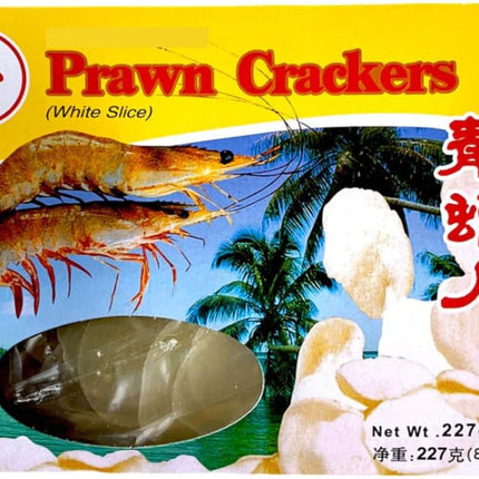 Uncooked Prawn Crackers 3 x 227g | Asian Shrimp Chips for Frying, Snacks & Restaurant Catering
