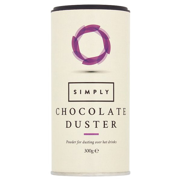 Simply Chocolate Duster 300g Pack of 1 for Cappuccino and Hot Drinks