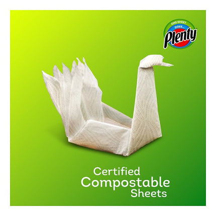 Plenty Original Kitchen Roll 8 Rolls | Strong & Absorbent Kitchen Towels