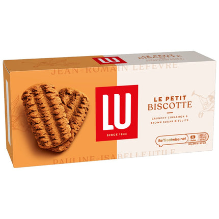 LU Le Petit Biscotte Cinnamon & Brown Sugar Biscuits 10 x 200g | Bulk Sweet Biscotte Biscuit Packs