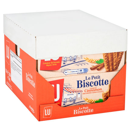 LU Le Petit Biscotte Cinnamon & Brown Sugar Biscuits 10 x 200g | Bulk Sweet Biscotte Biscuit Packs