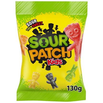 Sour Patch Kids Original Sweets Bags 10 x 130g | Wholesale Sour Chewy Sweets