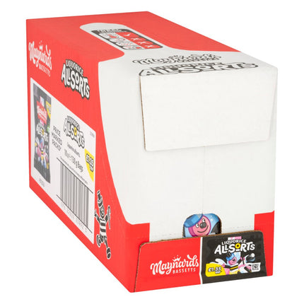 Maynards Bassetts Liquorice Allsorts Sweets Sharing Bag 10 x 130g | Wholesale Retro Liquorice Sweets