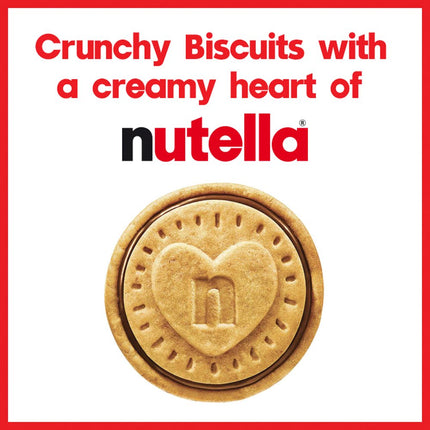 Nutella Biscuits 28 x 41.4g Packs | Bulk Nutella Filled Biscuit Snack Packs