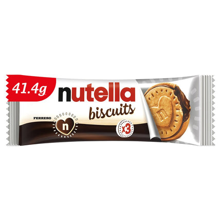 Nutella Biscuits 28 x 41.4g Packs | Bulk Nutella Filled Biscuit Snack Packs