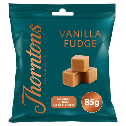 Thorntons Vanilla Fudge 9 x 85g | Wholesale Creamy Vanilla Fudge