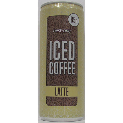 Best In Iced Coffee Latte Cans PMP 12 x 250ml | Wholesale Ready To Drink Iced Coffee