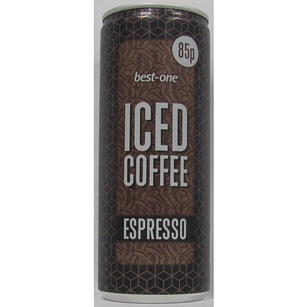 Best In Iced Coffee Espresso Cans PMP 12 x 250ml | Wholesale Ready To Drink Iced Coffee