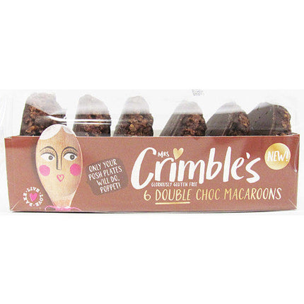 Mrs Crimble's 6 Double Choc Macaroons 195g The Catering Mart