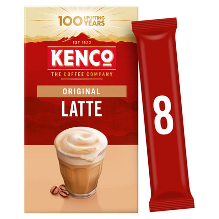 Kenco Latte Instant Coffee Sachets 5 x 8 Sachets | Wholesale Latte Drink Mix
