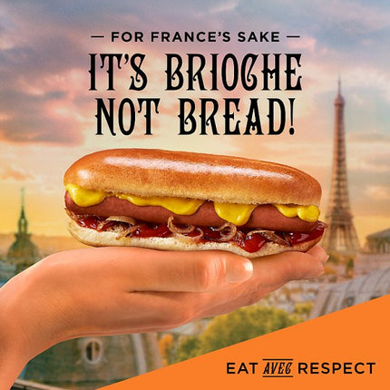 St Pierre 4 Brioche Pre-Cut Hot Dog Rolls