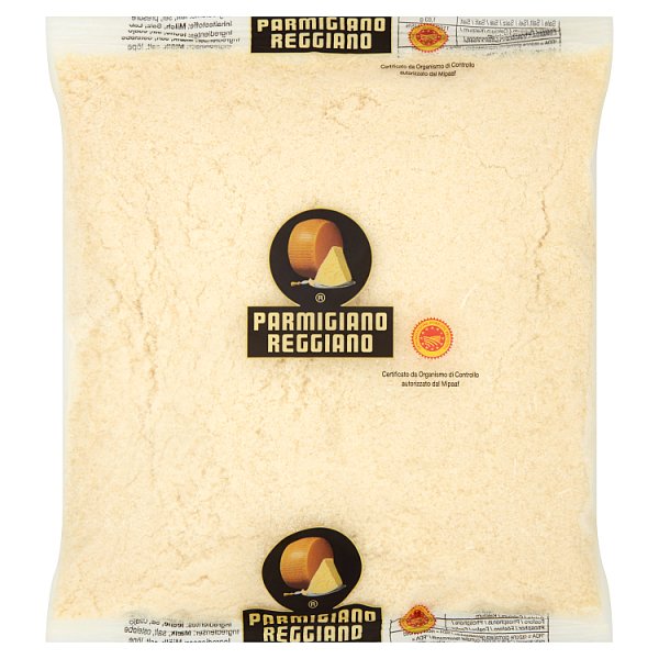 Parmigiano Reggiano DOP Freshly Grated 500g | Authentic Italian Grated Parmesan Cheese