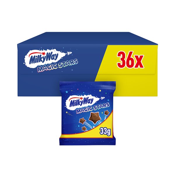 Milky Way Magic Stars Milk Chocolate Bag 36 x 33g